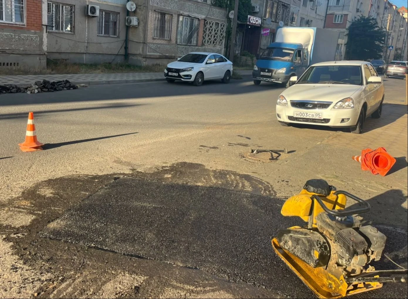 В Махачкале за одну неделю отремонтировали 13 улиц и проспектов
