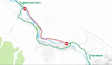 В Гергебильском районе закроют участок дороги на пять дней