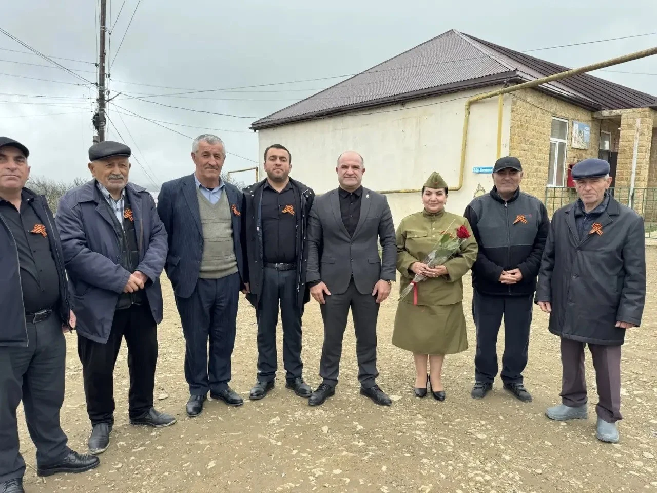 В Хивском районе продолжается акция «Георгиевская ленточка»