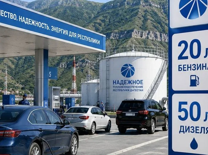 Власти Дагестана объяснили причины лимита на отпуск топлива на АЗС