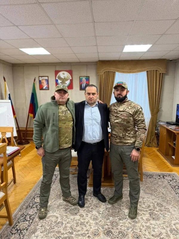 Глава дагестанского села Первомайское ушел добровольцем в зону СВО