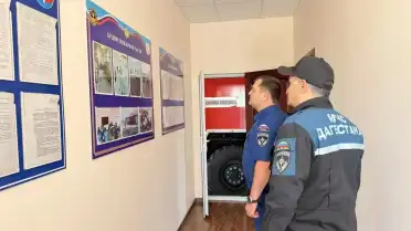 Глава противопожарной службы Дагестана провел инспекцию в ряде районов республики