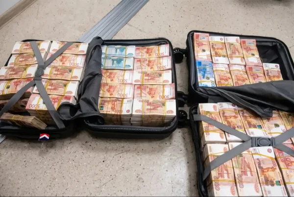 Таможня Махачкалы пресекла попытку вывоза 177 млн рублей в Киргизию