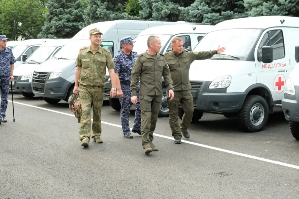 Командующий Северо-Кавказским округом Росгвардии проинспектировал подразделения в Дагестане