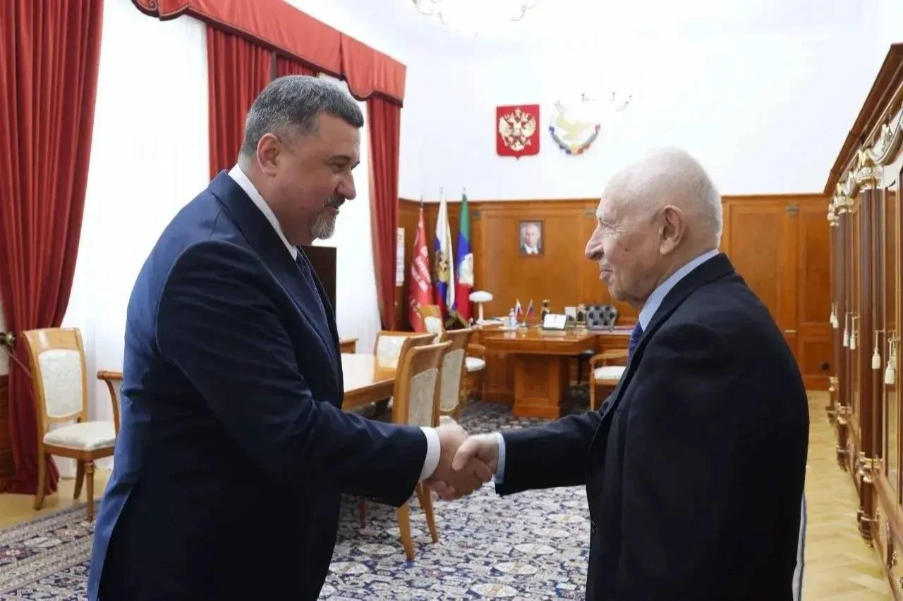 Федор Щукин поздравил с днем рождения первого президента Дагестана Муху Алиева