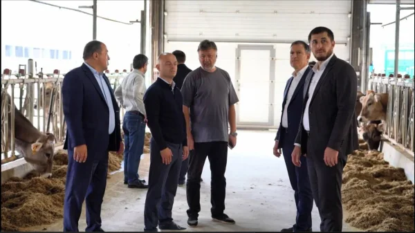 Глава Минсельхоза Дагестана Иван Голуб ознакомился с реализацией агропроектов ООО «АлиЯк»