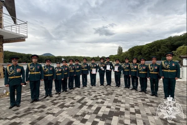 Военный оркестр Махачкалы стал триумфатором всероссийского конкурса Росгвардии