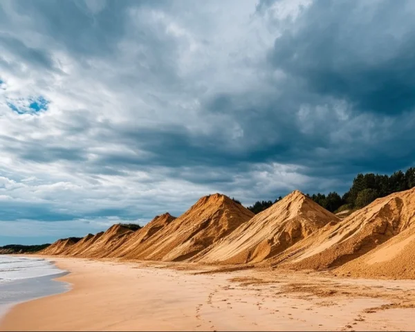 Трое дагестанцев пойдут под суд за кражу песка на 5 млн рублей