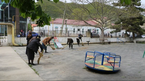 В Кайтагском районе более трех тысяч человек вышли на Всероссийскую экологическую акцию