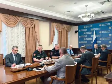 Фёдор Щукин принял участие в совещании по вопросам безопасности в Единый день голосования