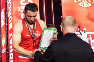 Росгвардеец из Дагестана стал бронзовым призёром чемпионата по боксу «10 лет Росгвардии»