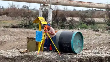 Газовые службы изменили русло реки для ремонта поврежденного газопровода в Дагестане