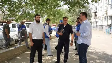 Дагестанские газовики устранили утечку в многоквартирном доме