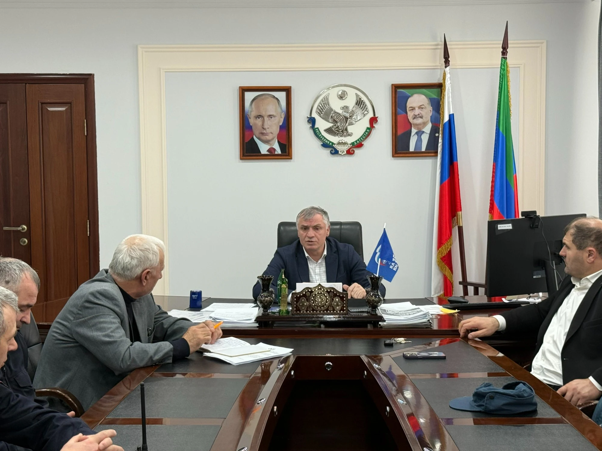 Тему ухудшения погодных условий и лавиноопасной ситуации рассмотрели в Тляратинском районе