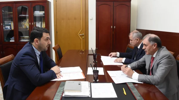 В парламенте Дагестана рассмотрены вопросы сотрудничества с Представительством МИД России в Махачкале