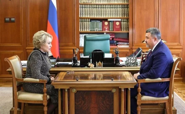 Валентина Матвиенко обсудила с Фёдором Щукиным развитие Дагестана