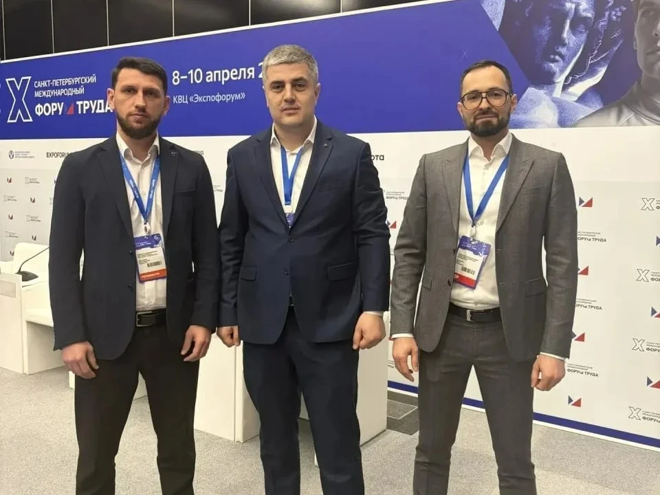 Делегация Минтруда Дагестана приняла участие в юбилейном X Санкт-Петербургском международном форуме труда