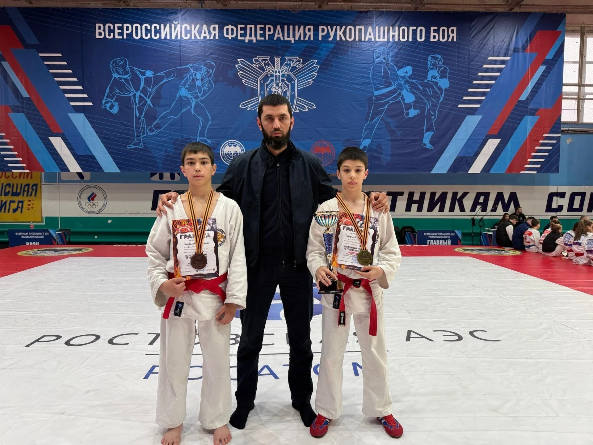 Рукопашники Дагестана стали призерами турнира в Волгодонске