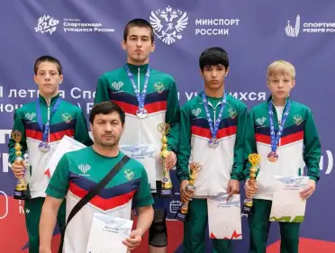 Дагестанские борцы завоевали четыре медали на Спартакиаде учащихся России