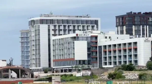 В Каспийске завершается строительство нового корпуса гостиницы «AZIMUT Парк отель»
