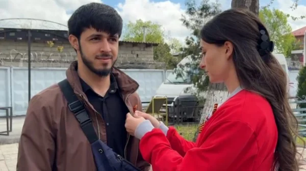 Акция «Георгиевская ленточка» проходит в Кизляре