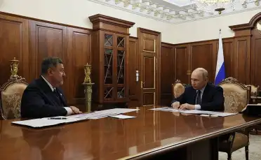 Владимир Путин встретился с Федором Щукиным