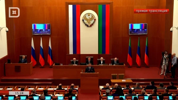 Федор Щукин обратился к депутатам регионального парламента после избрания на пост Главы Дагестана