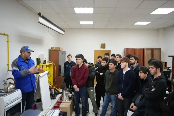 Около 200 студентов проходят практику в газовых компаниях Дагестана