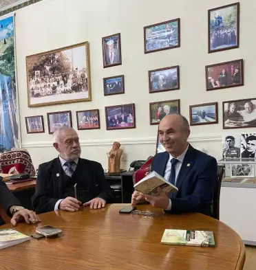 Профессор ДГУ Муса Багомедов представил книгу «Даргинская литература: вчера, сегодня» в Союзе писателей Дагестана
