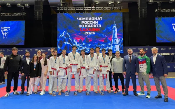 Каратисты из Дагестана выиграли пять медалей на Чемпионате России