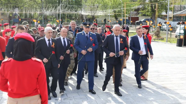 День Победы в Гергебильском районе отметили торжественными мероприятиями