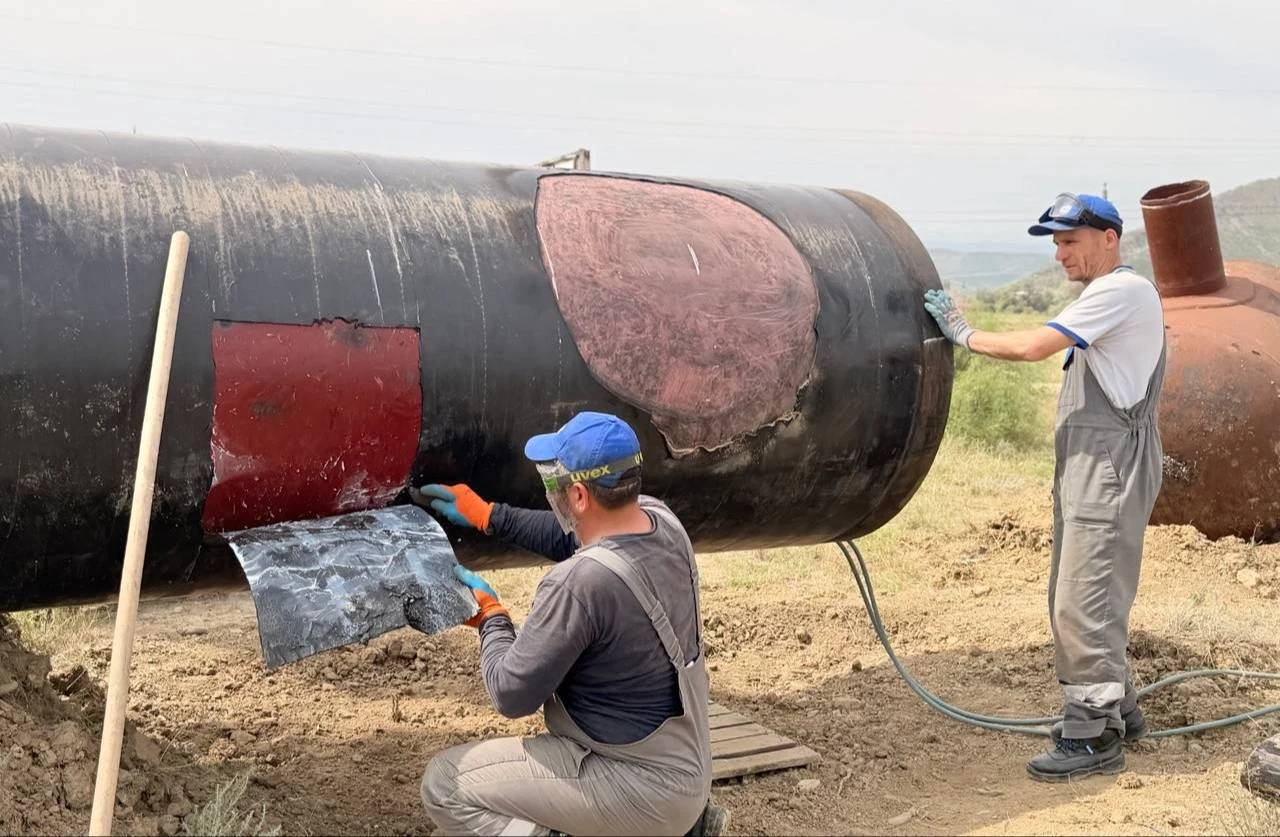 В Махачкале возможны перебои с горячей водой из-за ремонта газопровода