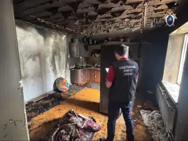 Трое малолетних детей погибли в результате пожара в частном доме в Каякентском районе