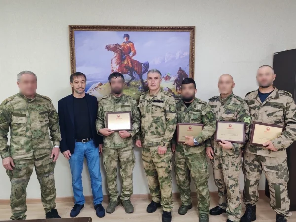 В Дагестане бойцов Росгвардии наградили за развитие боевых искусств