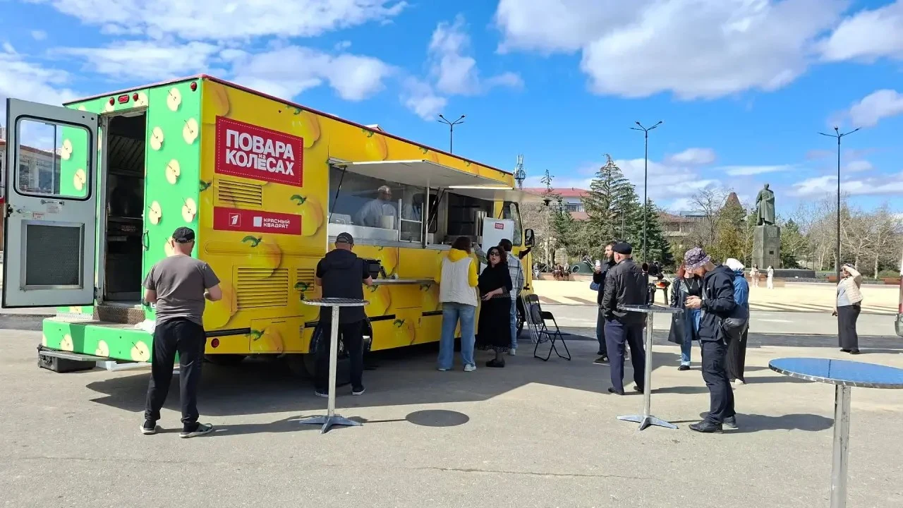 Создатели передачи «Повара на колесах» посетили город Буйнакск