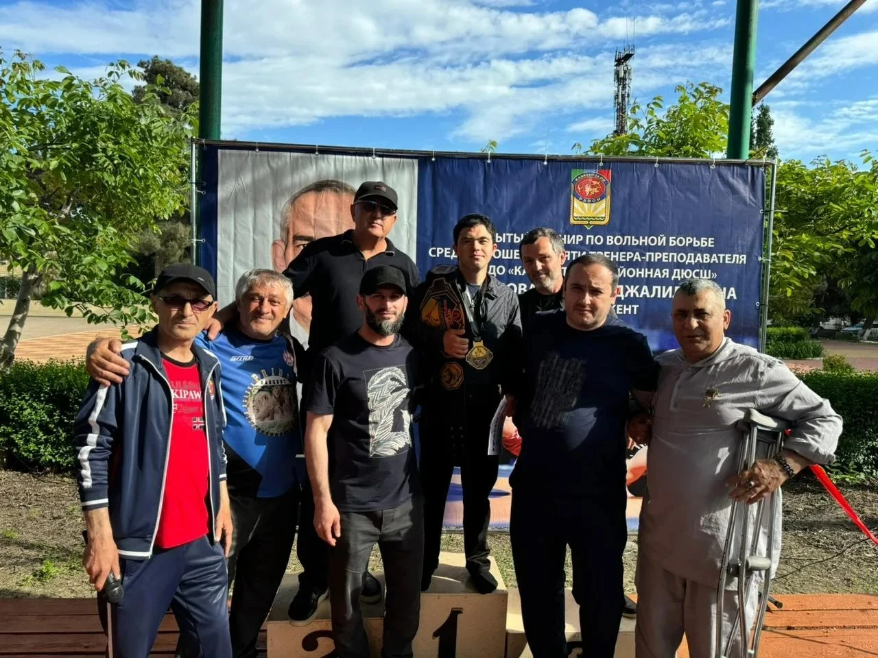 Памяти тренера спортшколы Абакара Шахбанова в Каякентском районе посвятили турнир по вольной борьбе