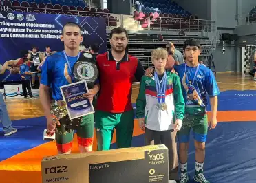 Борцы Дагестана выиграли три медали на турнире в Ингушетии