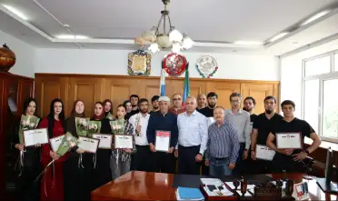 Власти Гергебильского района чествовали ансамбль «Гергебиль»