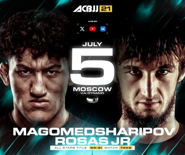 Хасан Магомедшарипов заменит брата Забита в главном поединке турнира ACBJJ 21 в Москве