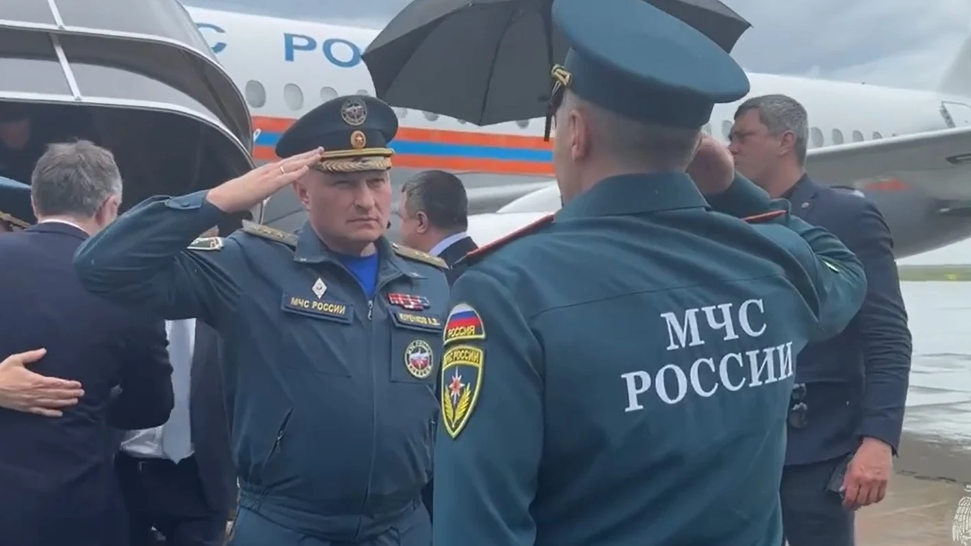 Глава МЧС России прибыл в Дагестан