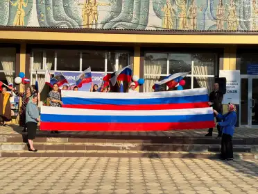 В Кайтагском районе отметили День Государственного флага России