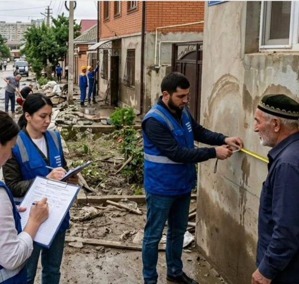 В Махачкале принято более 128 тысяч заявлений от пострадавших в результате стихии