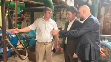 Валентин Клок проверил готовность теплосетей в Махачкале к осенне-зимнему периоду