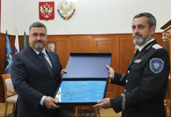 Федор Щукин провел встречу с заместителем полпреда Президента РФ в СКФО Виталием Кузнецовым