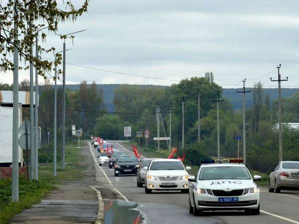 Автопробег «Знамя Победы» состоялся в Магарамкентском районе