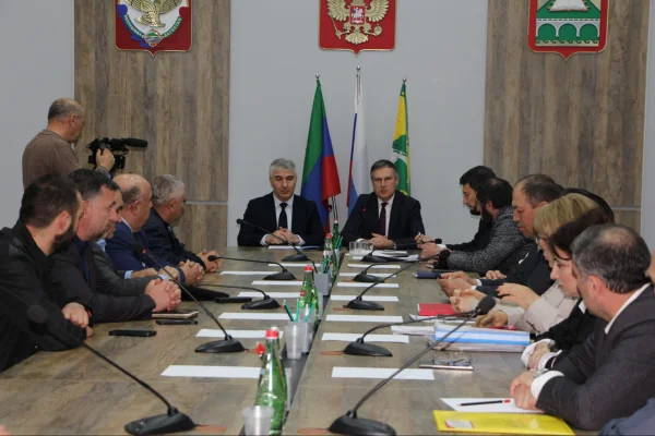 Делегация Дагестанского ГАУ приняла участие в семинаре по вопросам подготовки кадров для АПК в Сулейман-Стальском районе