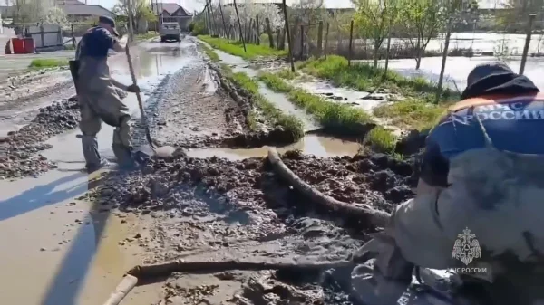 В Дагестане остаются подтопленными 54 жилых дома и 59 приусадебных участков