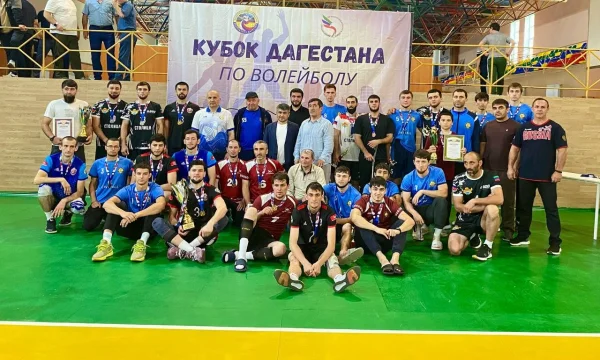 Команда Хунзахского района выиграла Кубок Дагестана по волейболу