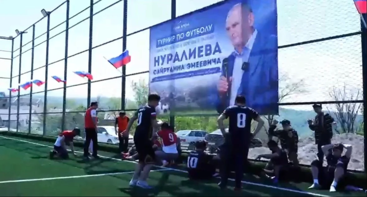 В селе Гуни Казбековского района прошел футбольный турнир памяти Сайрудина Нуралиева