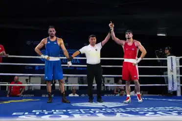 Дагестанский боксер вышел в полуфинал чемпионата Европы